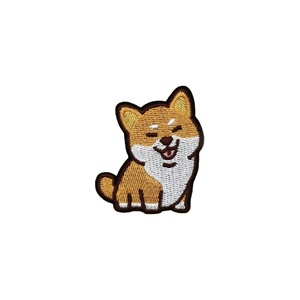 Dessin animé chiot broderie autocollants mignon chien patchs bricolage repassage Patch Badges patchs pour vêtements - Product Image 2