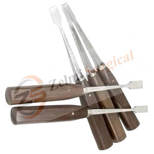 ZELMI Lexer Mini <b>Chisels</b> <b>Set</b> High Quality German Stainless Steel Ferrozell Handle 46 8 10 12mm Overall Length 18cm Manual Power - Product Image 1