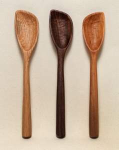 Cuillère en bois royale élégante du dernier modèle qui forme et taille uniques attrayantes - Product Image 2