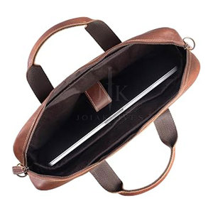 In Stock Premium Quality Genuine <b>Leather</b> Modern Crossbody & Shoulder <b>Laptop</b> <b>Bags</b> Comfortable Adults Waterproof Eco-Friendly - Product Image 3