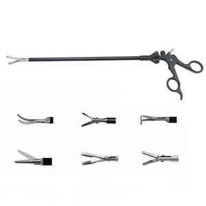 คีมจับผ่าตัดผ่านกล้องแบบใช้ซ้ำได้ ทำจากสแตนเลส สำหรับใช้ทางการแพทย์ ราคาโรงงาน ระดับ Class I - Product Image 6