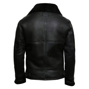 Premium Quality Men's Winter Fashion Leather <b>Canvas</b> <b>Jacket</b> Stylish Top-Direct Wholesale Price Manufacturer - Product Image 4