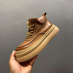 Zapatos de Vestir Derby para Hombre de Cuero Vacuno de Grano Completo, Calzado Formal de Negocios con Suela Antideslizante para el Trabajo, Zapatos de Cuero para Hombre - Product Image 1