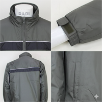 En Stock Chaqueta de Montañismo para Hombre, Otoño e Invierno, con Capucha, Resistente al Viento y a la Lluvia, Chaqueta de Color Sólido