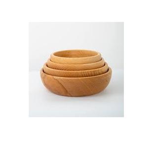 Cuenco de madera natural para servir ensaladas, cuenco de madera de mesa hecho a medida, cuenco de masa para uso doméstico en la cocina - Product Image 5