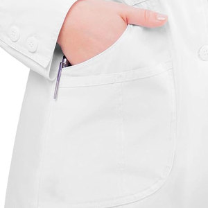 เสื้อคลุมห้องแล็บสำหรับผู้หญิงเสื้อคลุม2025ขัด - Product Image 6