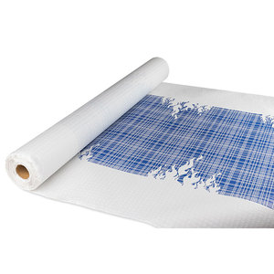 <b>White</b> 1x70m 50gsm Fallero Print <b>Tablecloth</b> Roll B2B - Product Image 1