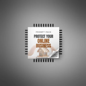 Proteggi il Tuo Business Online: Prodotto di Sicurezza Informatica - Licenza PLR File ZIP (23 Pagine, 2.998 Parole, 2 MB) PDF + Prompt AI Istantanei - Product Image 1