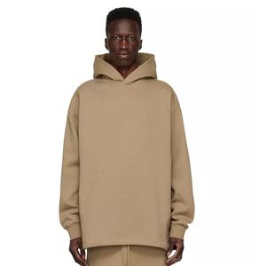Sweat à capuche oversize décontracté en coton 100% (250g) de haute qualité pour homme, personnalisable avec impression numérique, collection hiver 2026 - Product Image 3