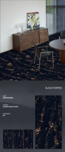 Carreaux innovants à effet marbre multicolore 60x120cm (600x1200mm) Vitrifiés Design durable Carreaux de porcelaine époustouflants - Product Image 4