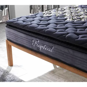 Tropical Full Orthopaedic Super Collection Colchón Cómodo acolchado y diseño de resorte de bolsillo - Product Image 4