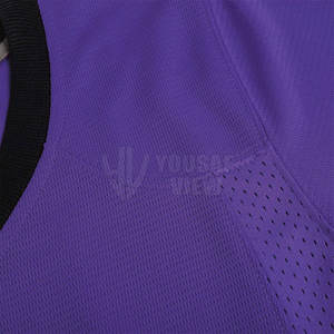 เสื้อตาข่ายผ้าเจอร์ซี่ย์ตาข่ายกันรอยยับบริเวณที่ระบายเหงื่อเสื้อตาข่ายใส่ได้พอดีตัว - Product Image 3