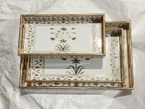 ถาดไม้อะคริลิคสำหรับโรงแรมหรือร้านอาหารสไตล์โมเดิร์นปรับแต่งได้ - Product Image 3