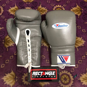 Gants de boxe à lacets de haute qualité, très vendus, logo personnalisé, gants de boxe en cuir de vache Winning, compétition, entraînement, adultes - Product Image 5