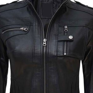 Chaqueta universitaria vaquera lavada con ácido Vintage, chaqueta vaquera genuina desgastada lavada de peso pesado para mujer 2025 - Product Image 6