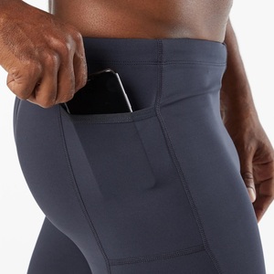 Short de compression à manches longues pour hommes de haute qualité Short de compression léger et confortable à la mode avec taux réglable - Product Image 4