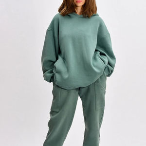 Nouveau dernière mode Top qualité fabricant personnalisé Street-wear à capuche coton mousse bouffée impression col à capuche nouveauté 2025 - Product Image 1