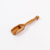 Cuillère à mesurer en bois d'olivier artisanal ArtisRaw, outil de cuisine écologique, durée de conservation de 10 ans, en stock, fabriqué au TN