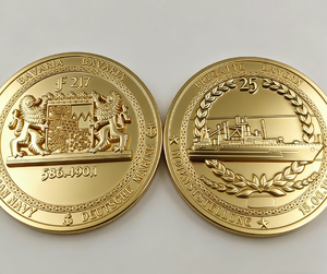 Moneda Conmemorativa Personalizada del 25 Aniversario de Alemania, Moneda Coleccionable de Metal Personalizada para Fanáticos - Product Image 6