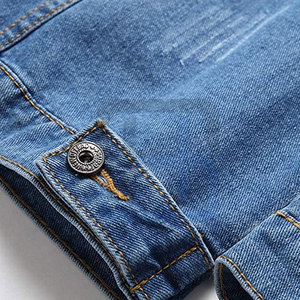Chaqueta de mezclilla para hombre de diseño personalizado de alta calidad servicios OEM chaqueta de mezclilla de nuevo diseño para hombre - Product Image 6