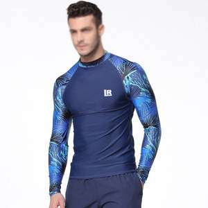 ชุดป้องกันผดผื่นสำหรับผู้ชายชุดฝึก MMA แบบรัดรูปพร้อมพิมพ์โลโก้ตามสั่ง - Product Image 6