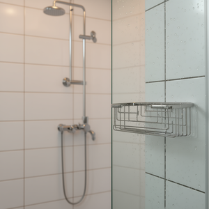 ที่วางสบู่สแตนเลสสตีล ดีไซน์อิตาลี ยี่ห้อ Koricini Doppio เฟอร์นิเจอร์ห้องน้ำสำหรับห้องอาบน้ำ - Product Image 3
