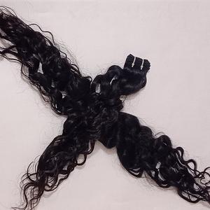 Extensions de cheveux humains naturels bouclés Extensions de cheveux humains indiens bruts vierges non traités pour femmes noires - Product Image 4