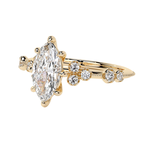 Ensemble de mariée en diamant Labgrown en deux pièces Fabrication de diamants naturels en Inde pour cadeau de fiançailles de mariage Surat Diamond Hub - Product Image 2