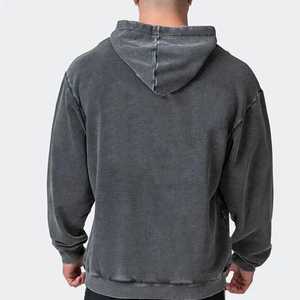 2025 <b>Vintage</b> Acid Wash Hoodie Unisex Heavyweight 100% Cotton Jacket with Pocket <b>Tie</b> Dye Style for Men and Women for Winter - Product Image 3