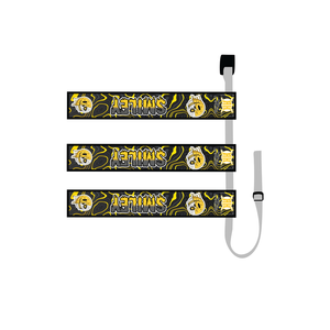 Cinturón de entrenamiento de tres banderas de fútbol personalizable 7v7 banderas de triple amenaza para jóvenes adultos equipo de fútbol americano nombre ropa deportiva - Product Image 6