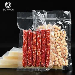 Sellador de Alimentos al Vacío Transparente Resistente a 131 Grados, Bolsa Retorta para Congelador, Material PA+PE, Sellado Térmico para Galletas, Apto para Microondas - Product Image 6
