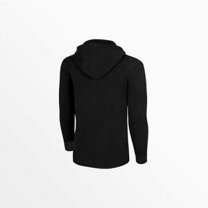 Men's <b>Sherpa</b> Fleece Zip-Up Hoodie - Soft and Insulated Hooded Jacket - Perfect for Cold Weather and Outdoor Activities - Product Image 6