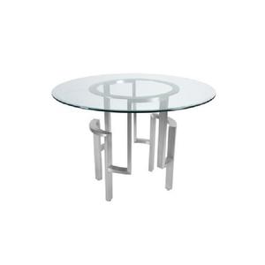 Table basse en acier inoxydable finition noire Table de style de meubles de maison dernière conception Table décoration de maison et d'hôtel - Product Image 6