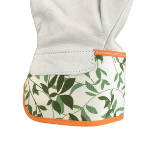 Guantes de trabajo de jardinería de alto rendimiento XL Talla XL Antiestático Cuero transpirable Poliéster Antideslizante Antivibración Seguridad Primero - Product Image 4