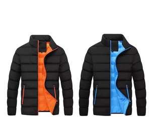 แจ็กเก็ตขนเป็ดมีฮู้ดสำหรับผู้ชายเสื้อแจ็คเก็ตแบบแห้งเร็วพร้อมผ้าสีคุณภาพดีสินค้าของตัวเอง - Product Image 1