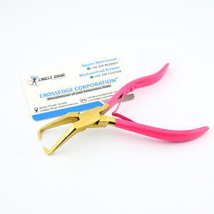 Los mejores alicates de acero inoxidable para extensiones de cabello, herramientas para extensiones de cabello, alicates de eliminación de microperlas con Mango antideslizante de doble resorte - Product Image 1