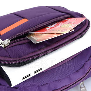 Sacs banane tendance portables de haute qualité avec fermeture éclair imperméable et logo personnalisé, vente en ligne - Product Image 4