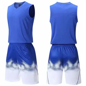 La mejor calidad 100% poliéster niños mujeres conjunto sublimado uniforme de baloncesto unisex nuevo transpirable sostenible baloncesto uniforme