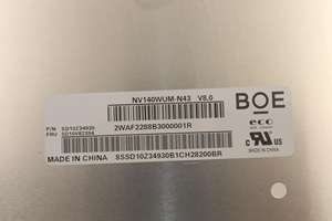 Nuevo para Lenovo ThinkPad T14s Gen3 pantalla LCD 14 "WUXGA no táctil antideslumbrante IPS 300nit 5D10V82394 5D10V82395 5D10V82396 - Product Image 4