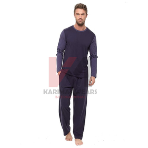 Conjunto de Pijama de Manga Corta para Hombre, Felpa Suave, Secado Rápido, Ligero, Transpirable, Ropa de Dormir Cómoda para Hombre - Product Image 1