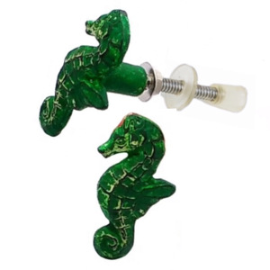 Épique Style moderne en fonte cheval de mer en détresse couleur porte armoire tiroir boutons et poignée pour chambre pour armoire commode utilisation - Product Image 2