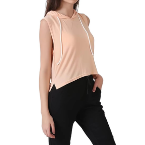 Haut de sport sans manches pour femmes modernes, respirant, décontracté, pour le fitness et les vêtements de rue - Product Image 1