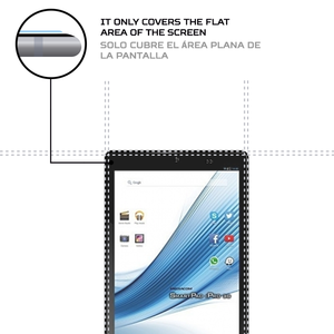ตัวป้องกันหน้าจอป้องกันการกระแทกสำหรับแท็บเล็ตเมเดียคอม สมาร์ทแพด 101 เอชดี ไอโปร 110 - Product Image 4
