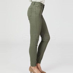 Pantalon en jean décontracté uni, respirant, à séchage rapide, 100 % coton de qualité supérieure, construction écologique, surface lisse, longue durée de vie - Product Image 2