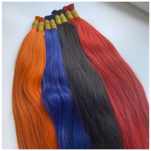 Cabello virgen vietnamita Pelo a granel Estilo recto 1Kg MOQ Más vendido Mejor precio al por mayor de fábrica - Product Image 1