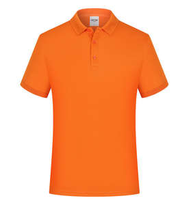 Nouveau T-shirt d'affaires d'été personnalisé Polo à manches courtes pour hommes T-shirt de loisirs à revers de couleur unie pour hommes - Product Image 4