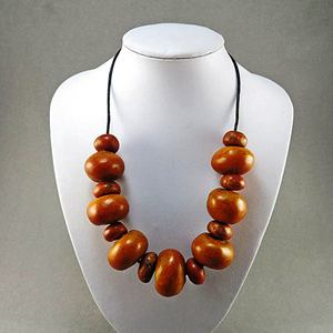 Ecklace Cuerno y laca Cuerno de búfalo largo Collar de cuerno de búfalo natural Producto indio hecho a mano - Product Image 3