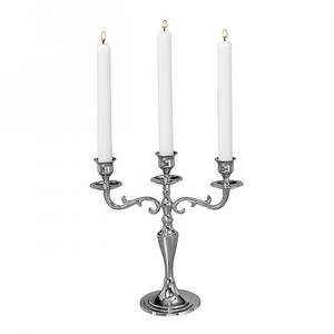 Candélabre de conception européenne de luxe article d'éclairage à la maison centres de table de salle à manger de mariage candélabre bougeoir en métal fait à la main - Product Image 2