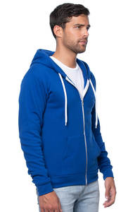 Colección de sudaderas con capucha rojas en blanco Bella + Canvas Unisex Sponge Fleece Pullover Sudaderas con cremallera - Product Image 4