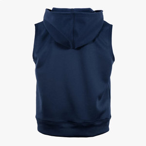 Vêtements de bonne qualité pour hommes, vêtements décontractés de couleur unie, sweats à capuche unis sans manches à bas prix, design personnalisé - Product Image 2